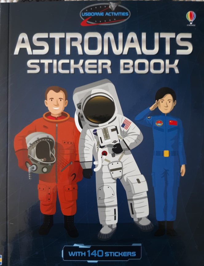 Astronauts Sticker Book